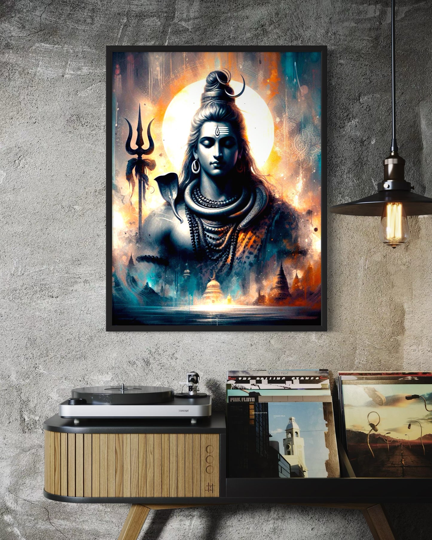 Lord Shiva Art : Awakening the Cosmos