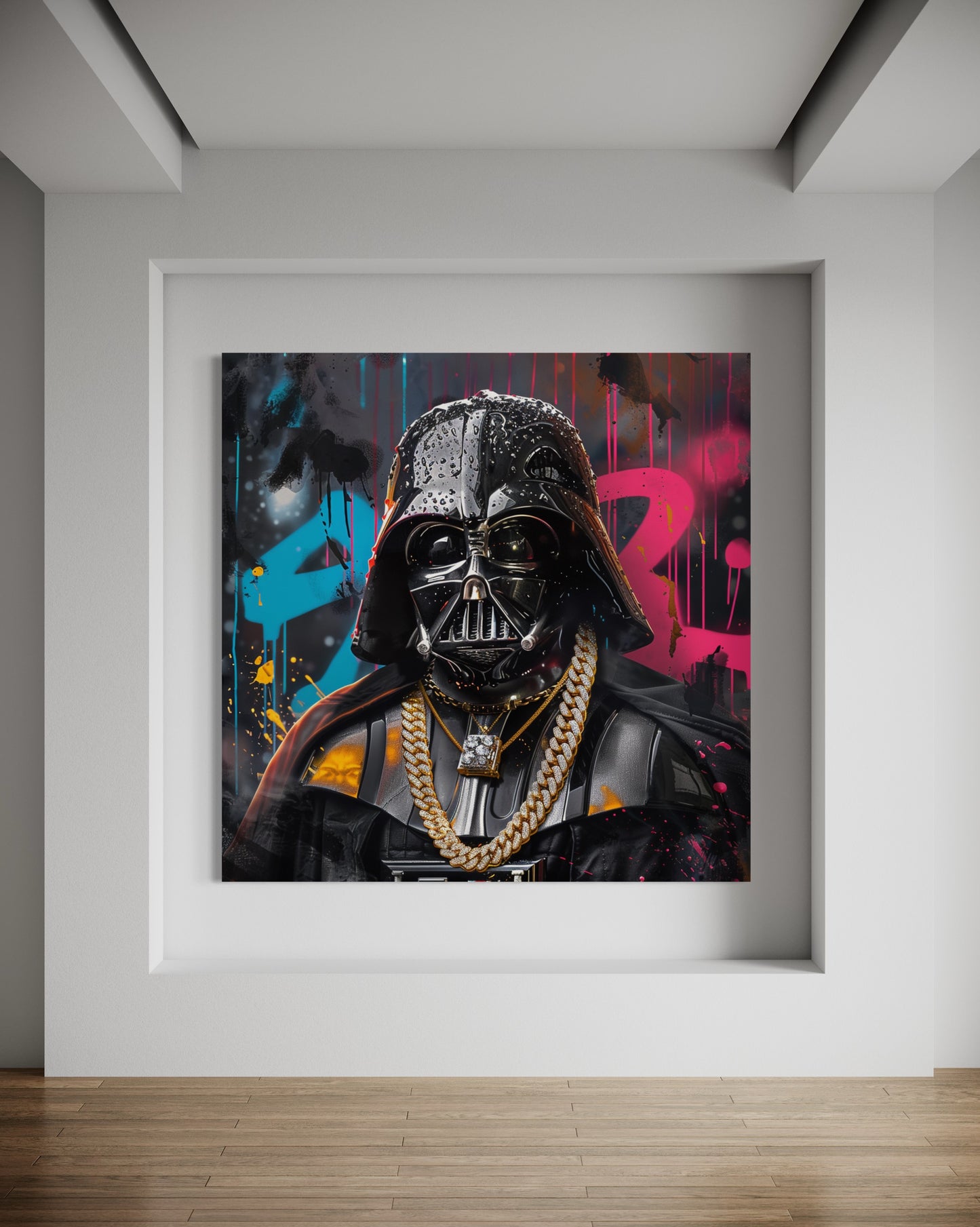 Graffiti Darth V