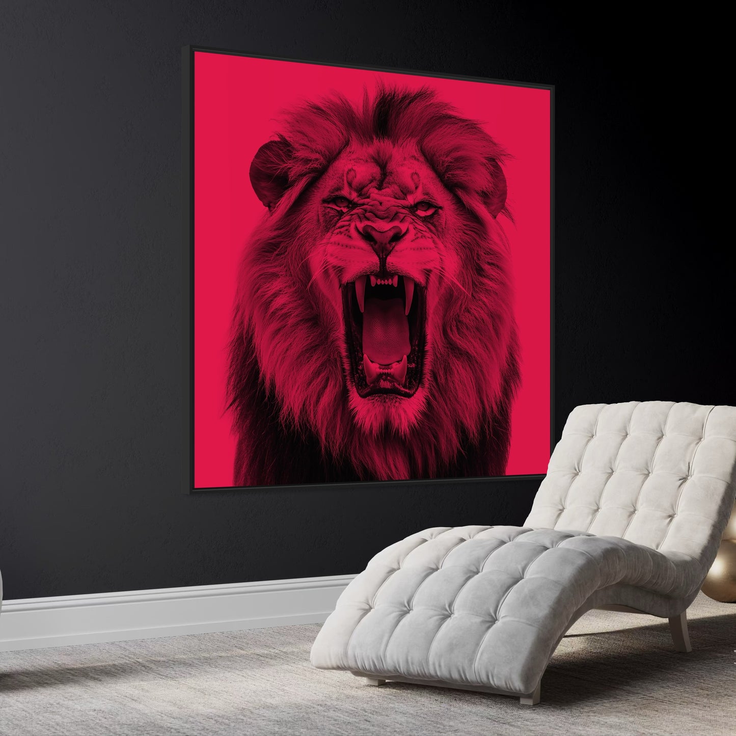 Diamond Dust Neon Lion