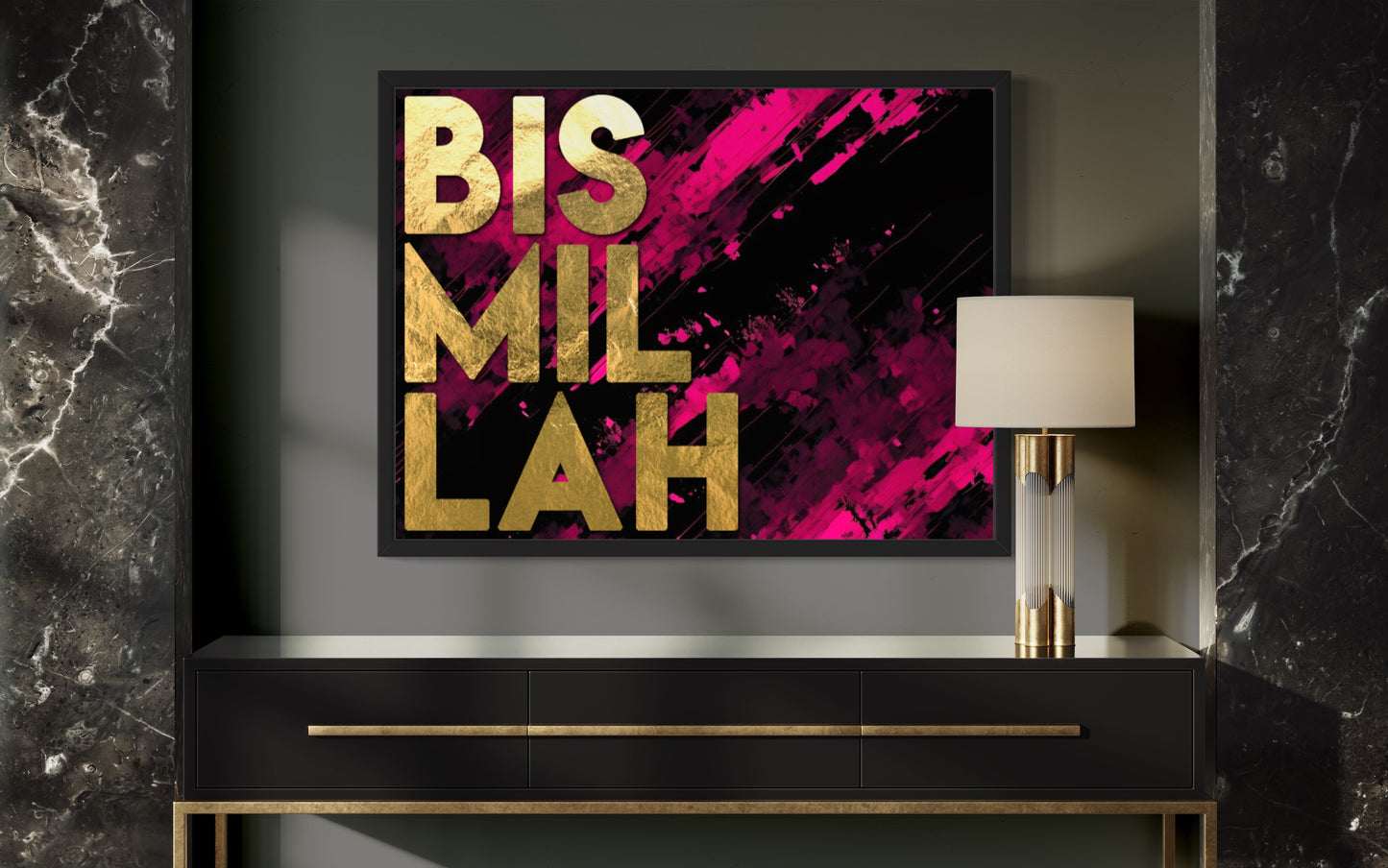 Bis Mil Lah Wall Art