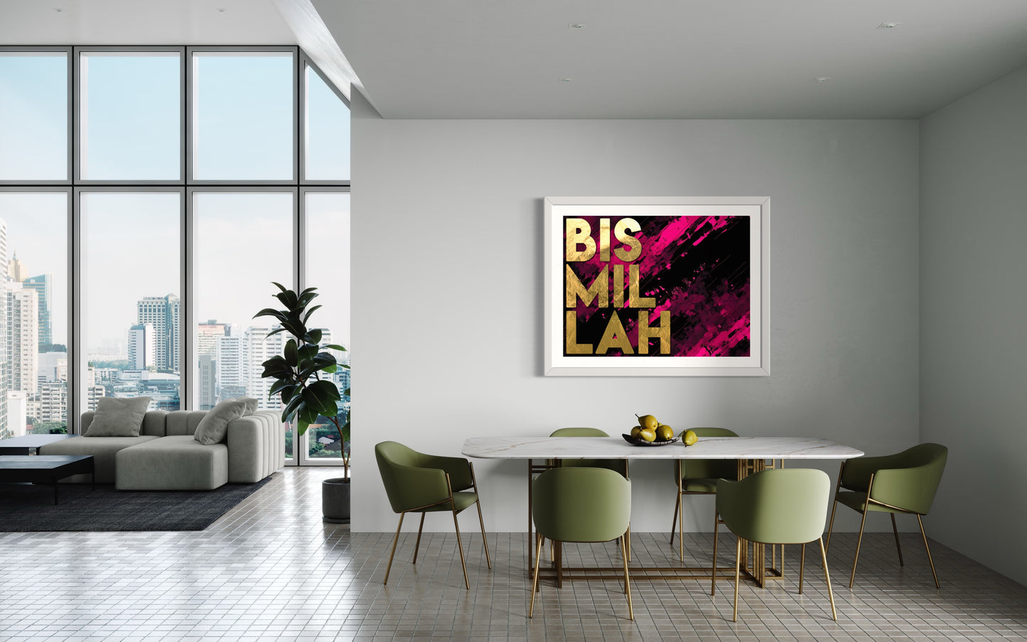 Bis Mil Lah Wall Art