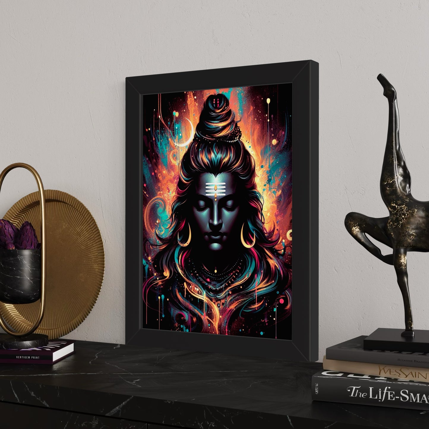 Colourful shiva