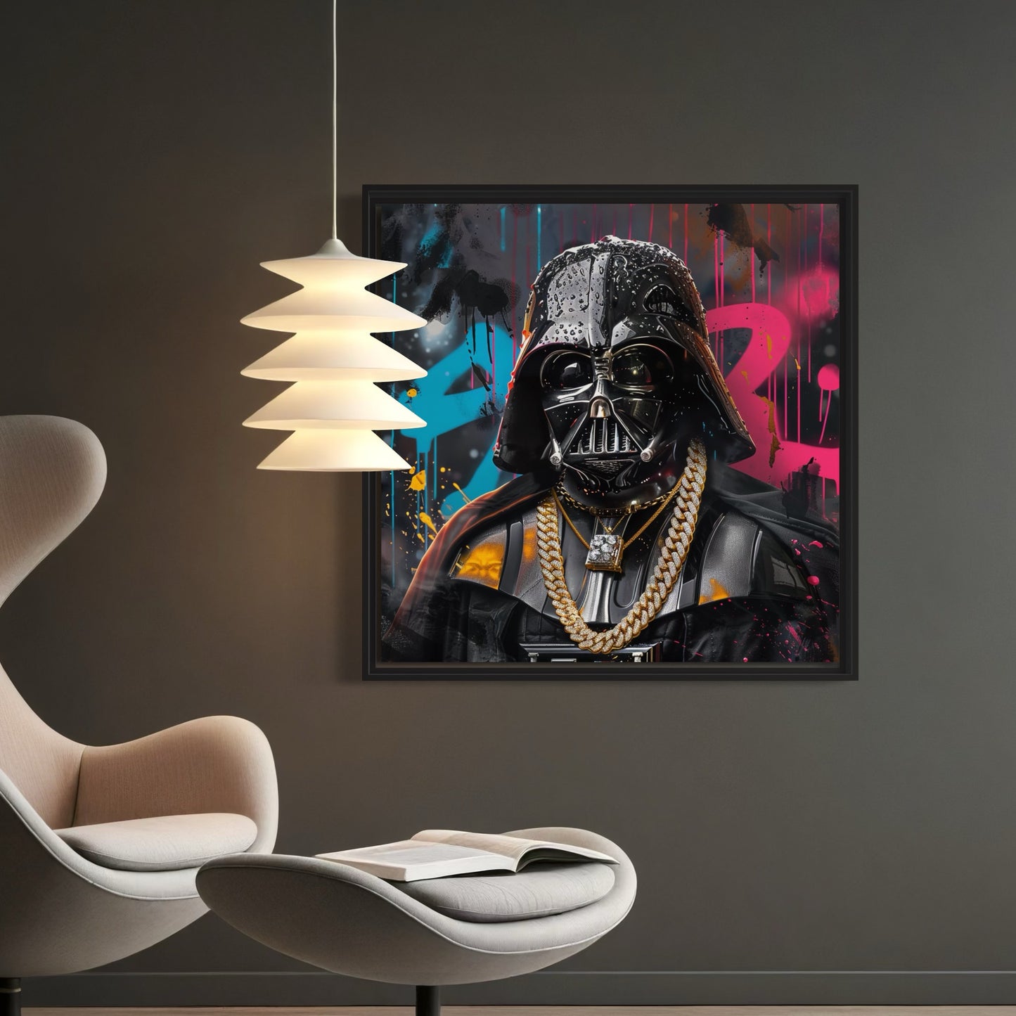 Graffiti Darth V