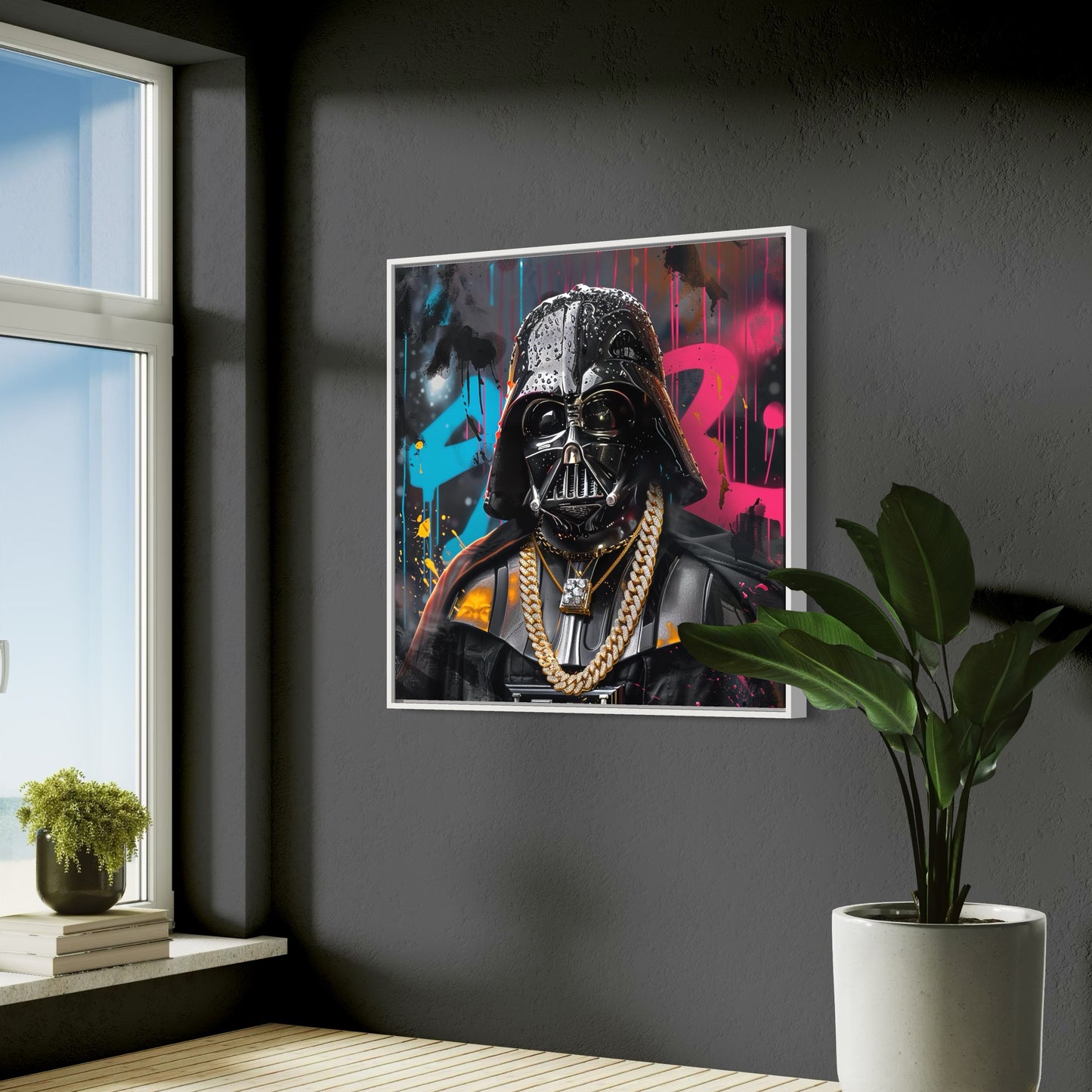 Graffiti Darth V