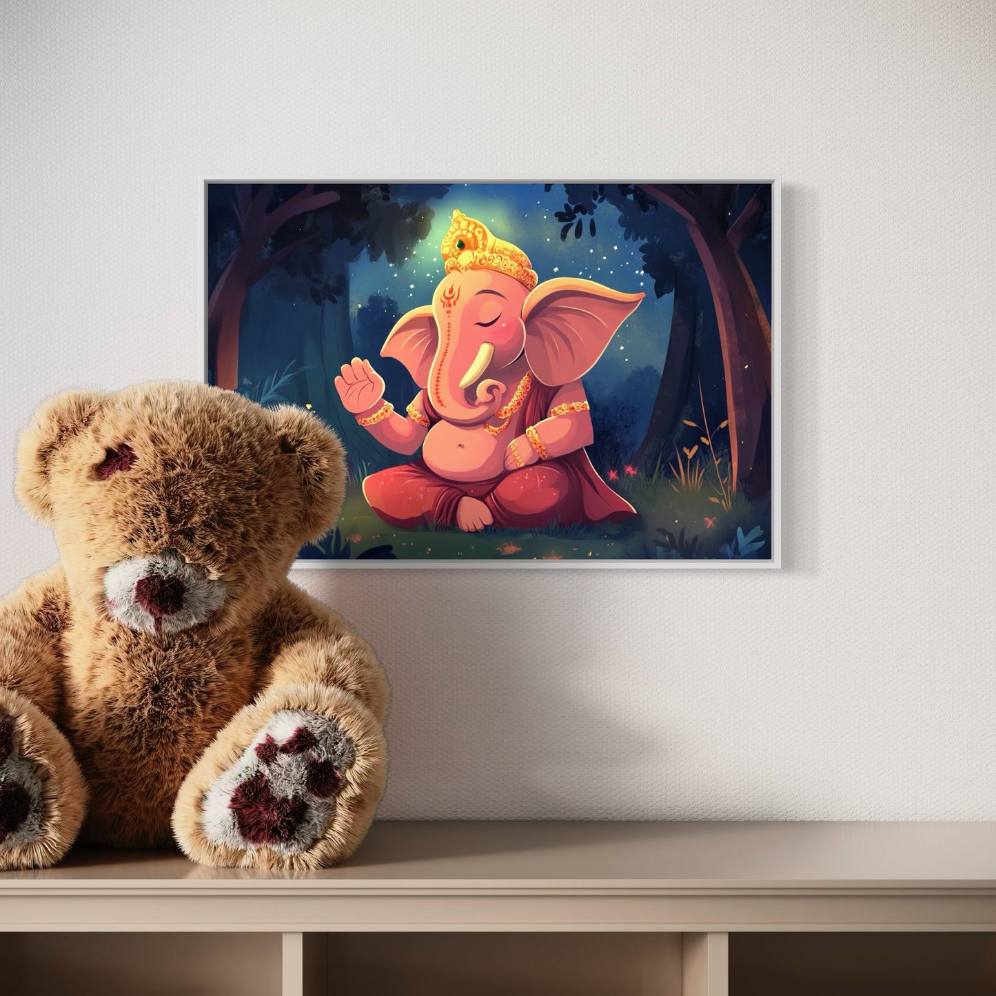 Ganesh Dusk - Kids Kanvas