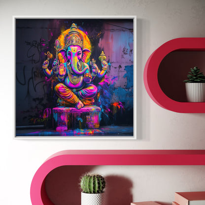 Street Art Ganesh