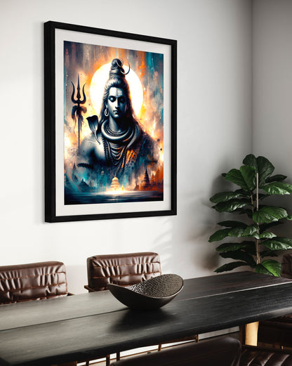 Lord Shiva Art : Awakening the Cosmos