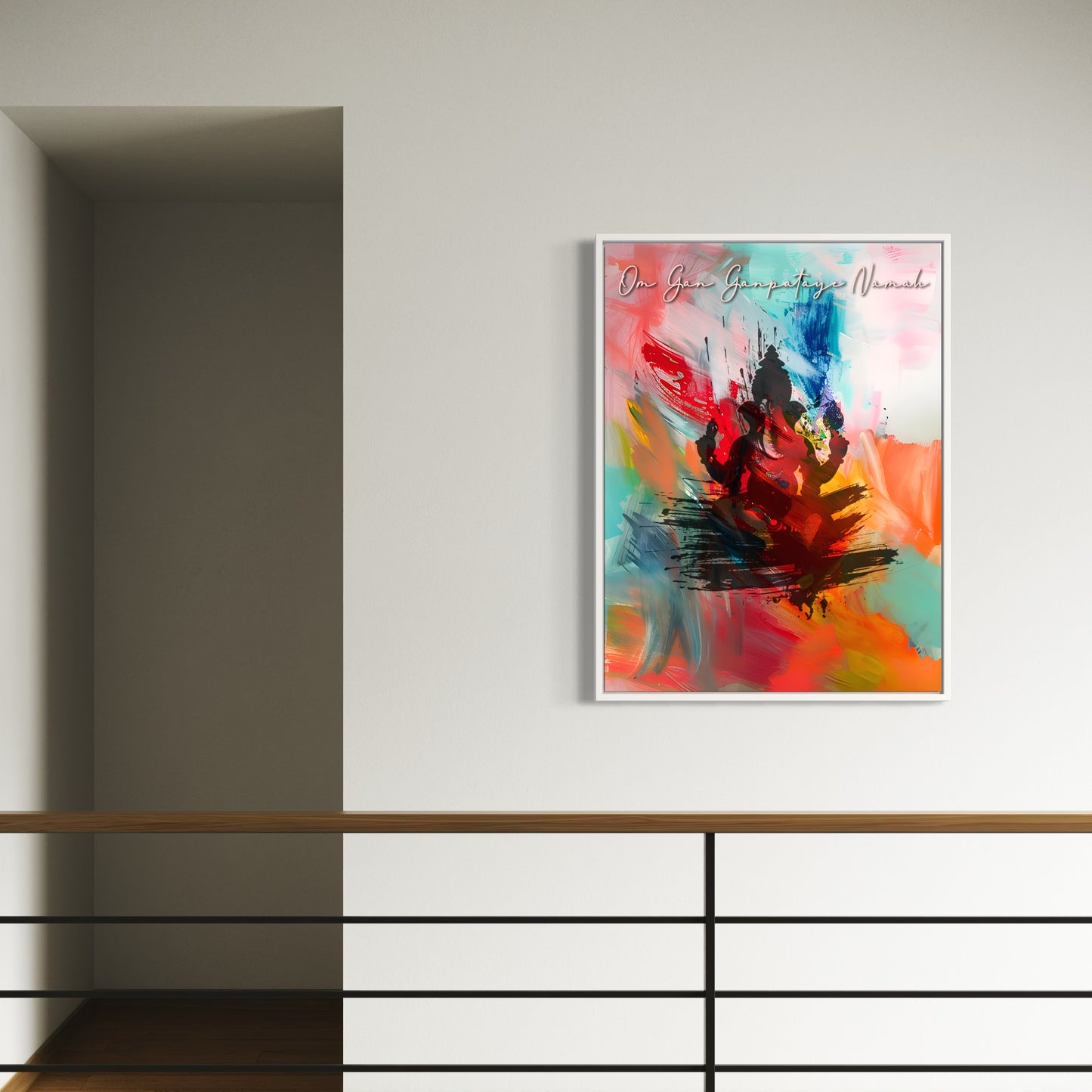 Ganesh Abstract splash