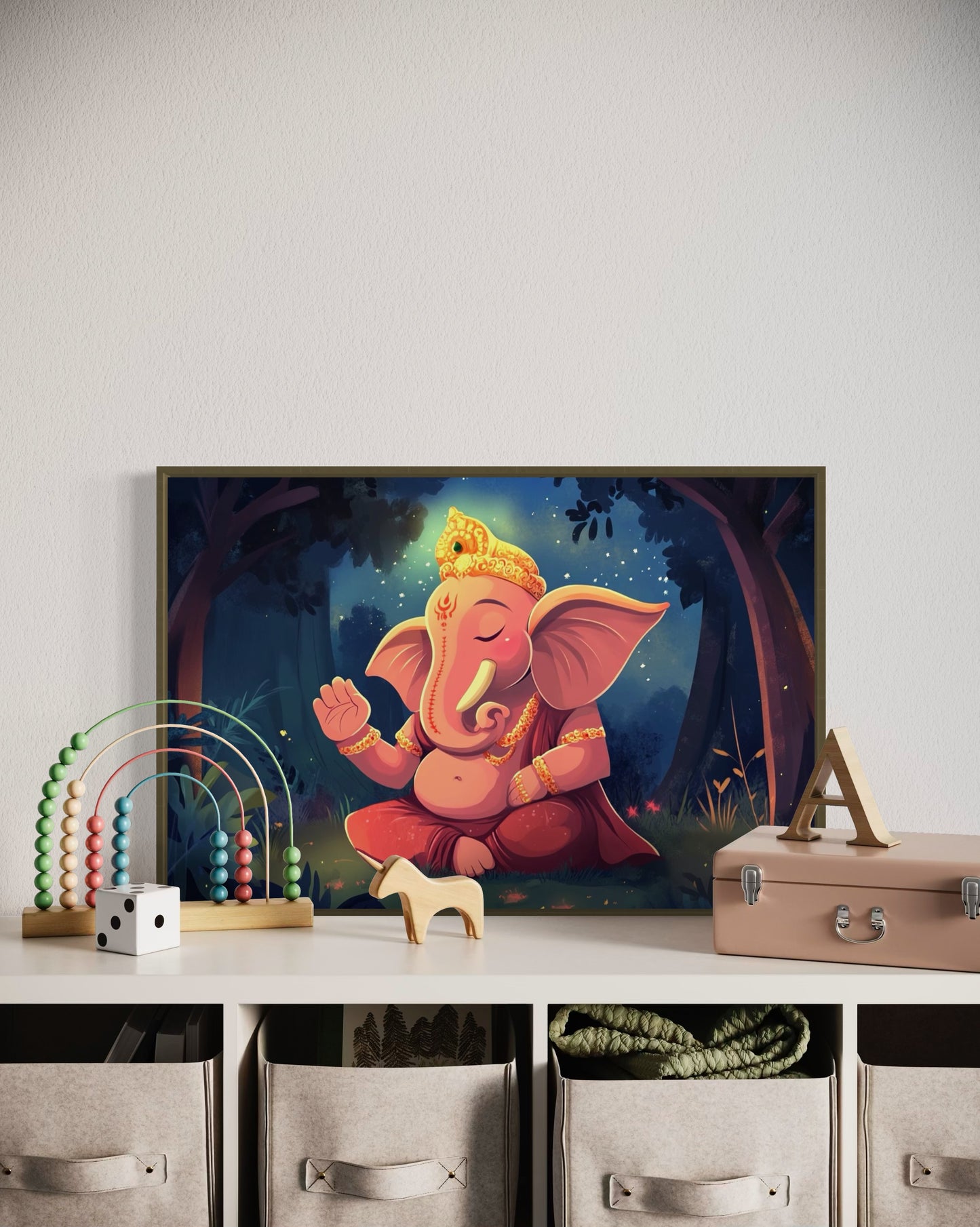 Ganesh Dusk - Kids Kanvas