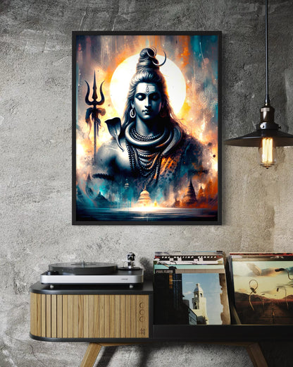 Lord Shiva Art : Awakening the Cosmos
