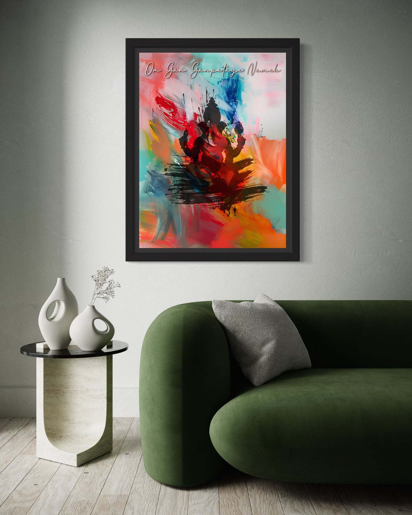 Ganesh Abstract splash
