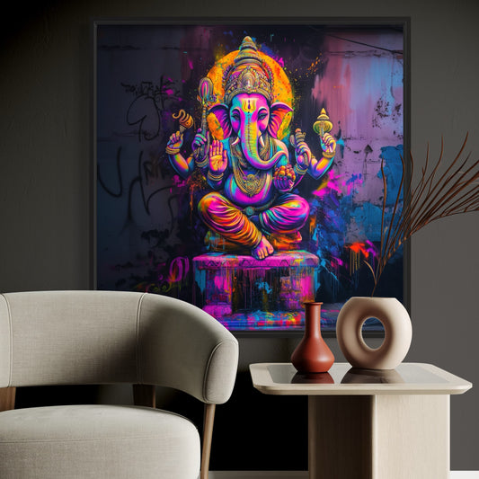 Street Art Ganesh