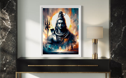 Lord Shiva Art : Awakening the Cosmos