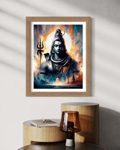 Lord Shiva Art : Awakening the Cosmos