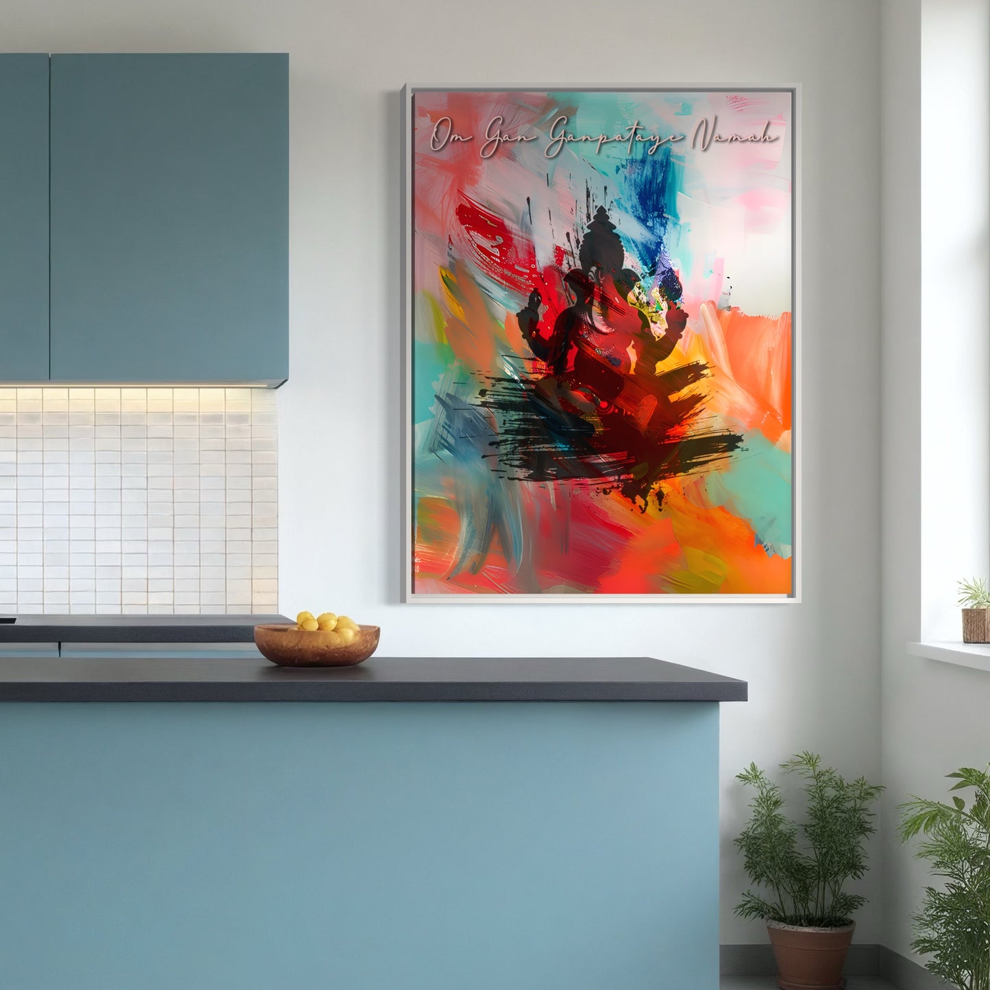 Ganesh Abstract splash