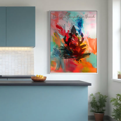 Ganesh Abstract splash