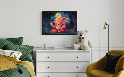 Ganesh Dusk - Kids Kanvas
