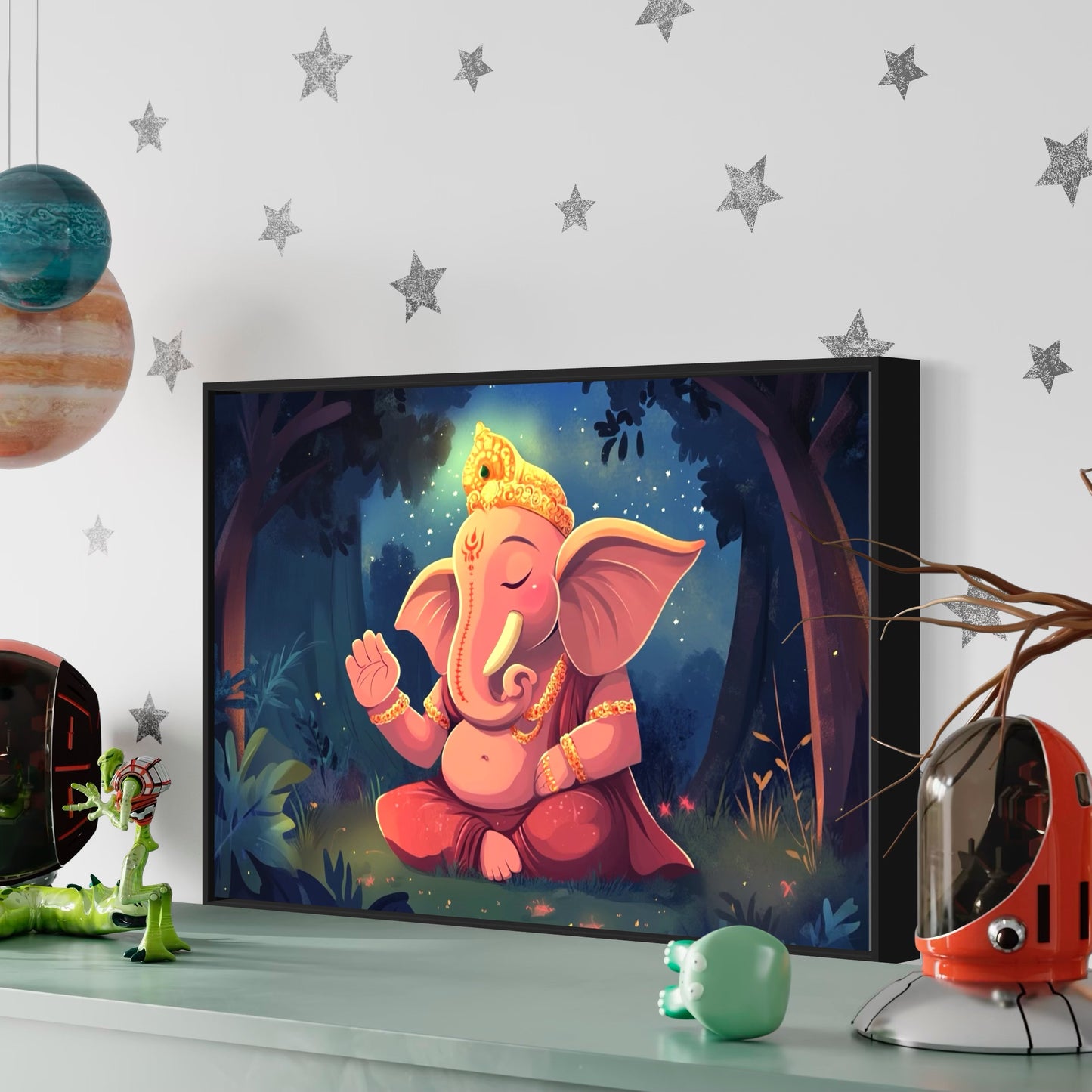 Ganesh Dusk - Kids Kanvas