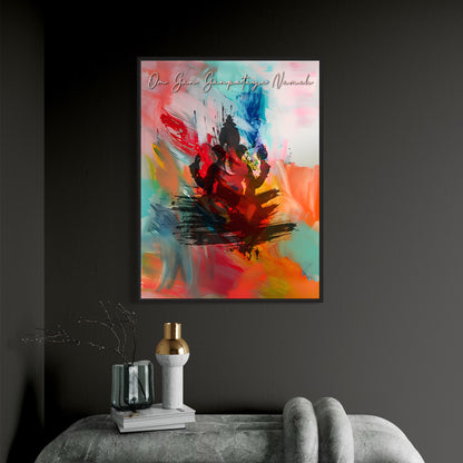 Ganesh Abstract splash