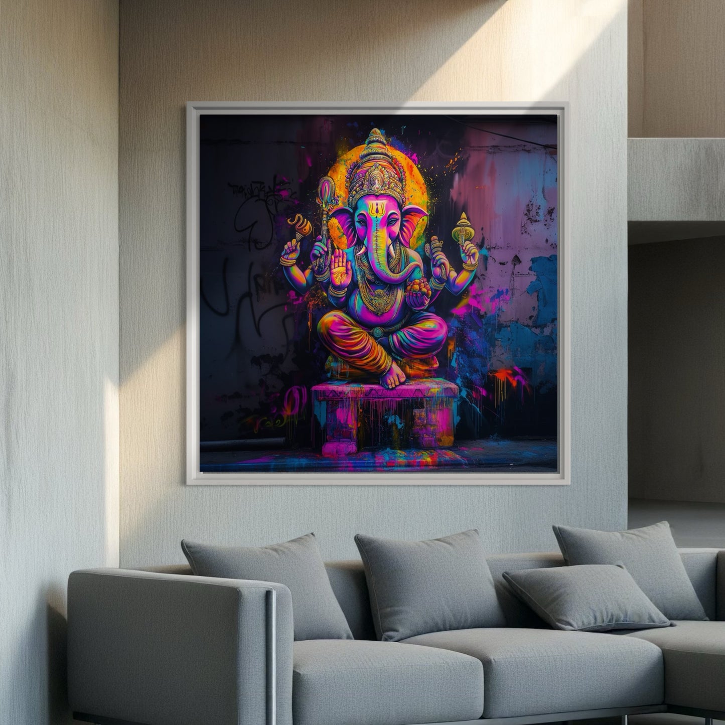 Street Art Ganesh