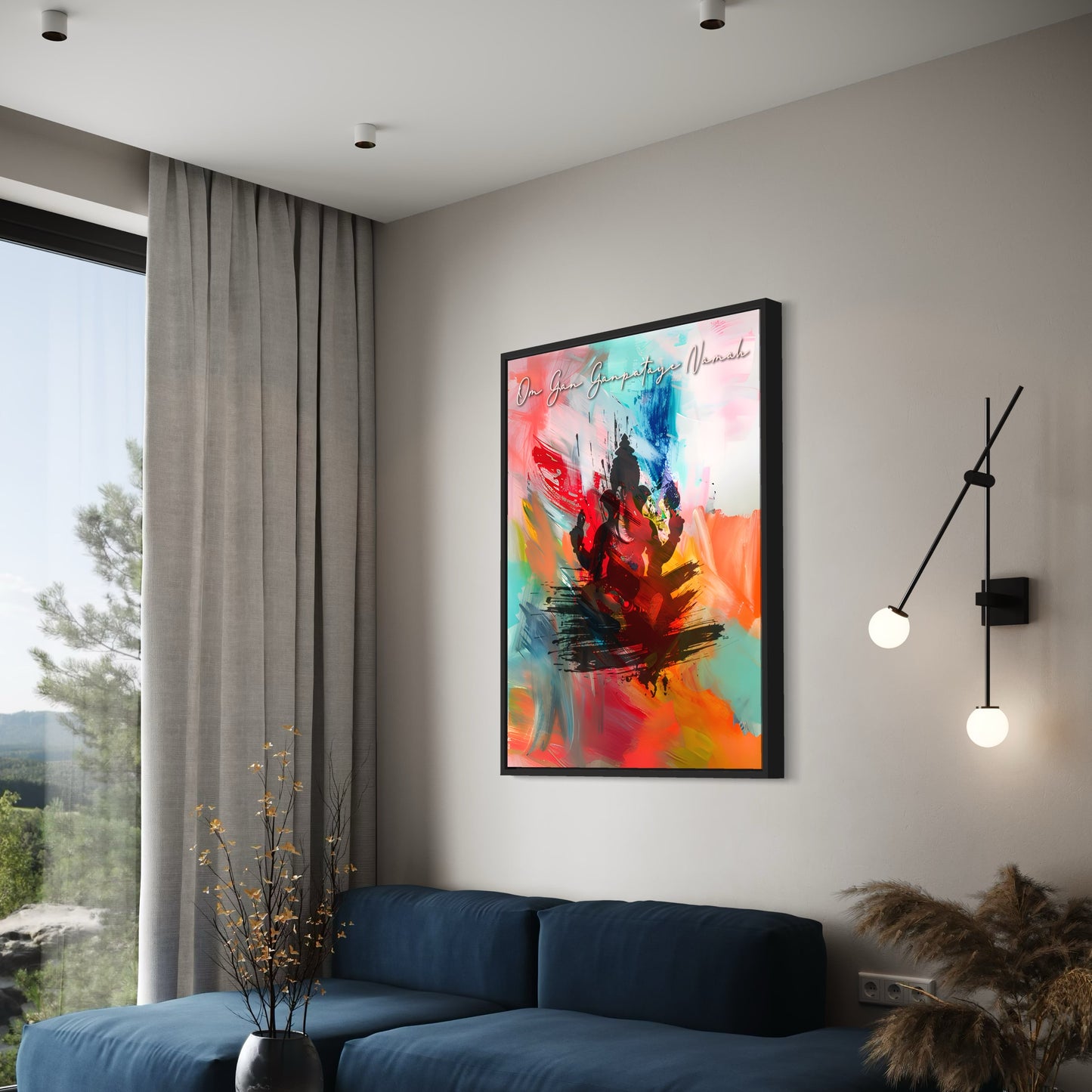 Ganesh Abstract splash