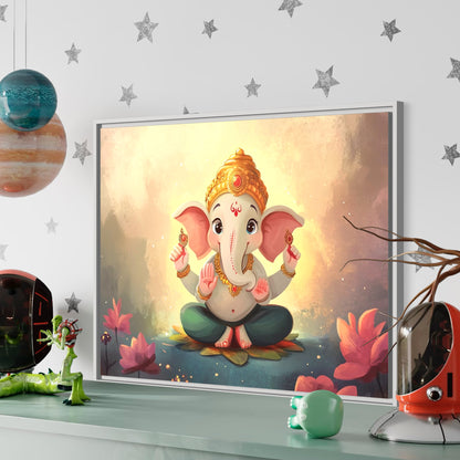 Mini Ganesh - Kids Kanvas
