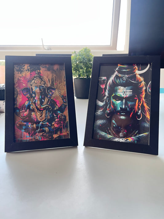 Mini A6 Size Framed Prints