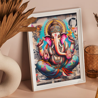 Ganesh street art