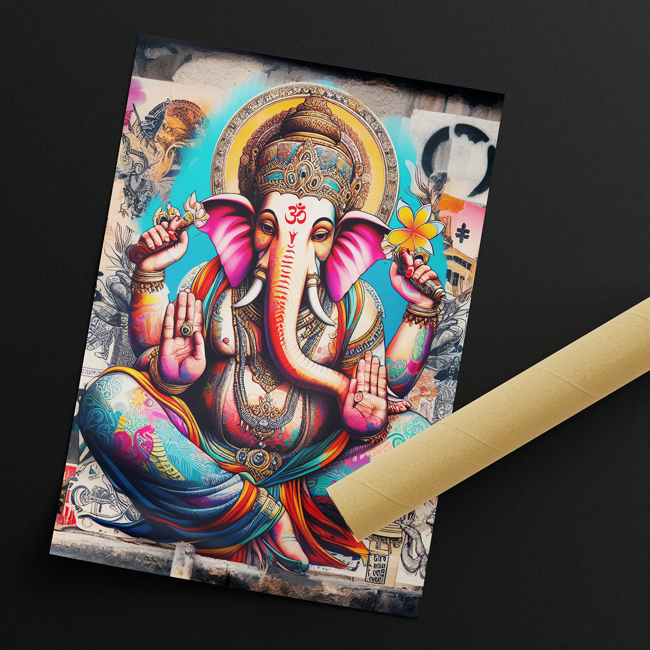 Ganesh street art