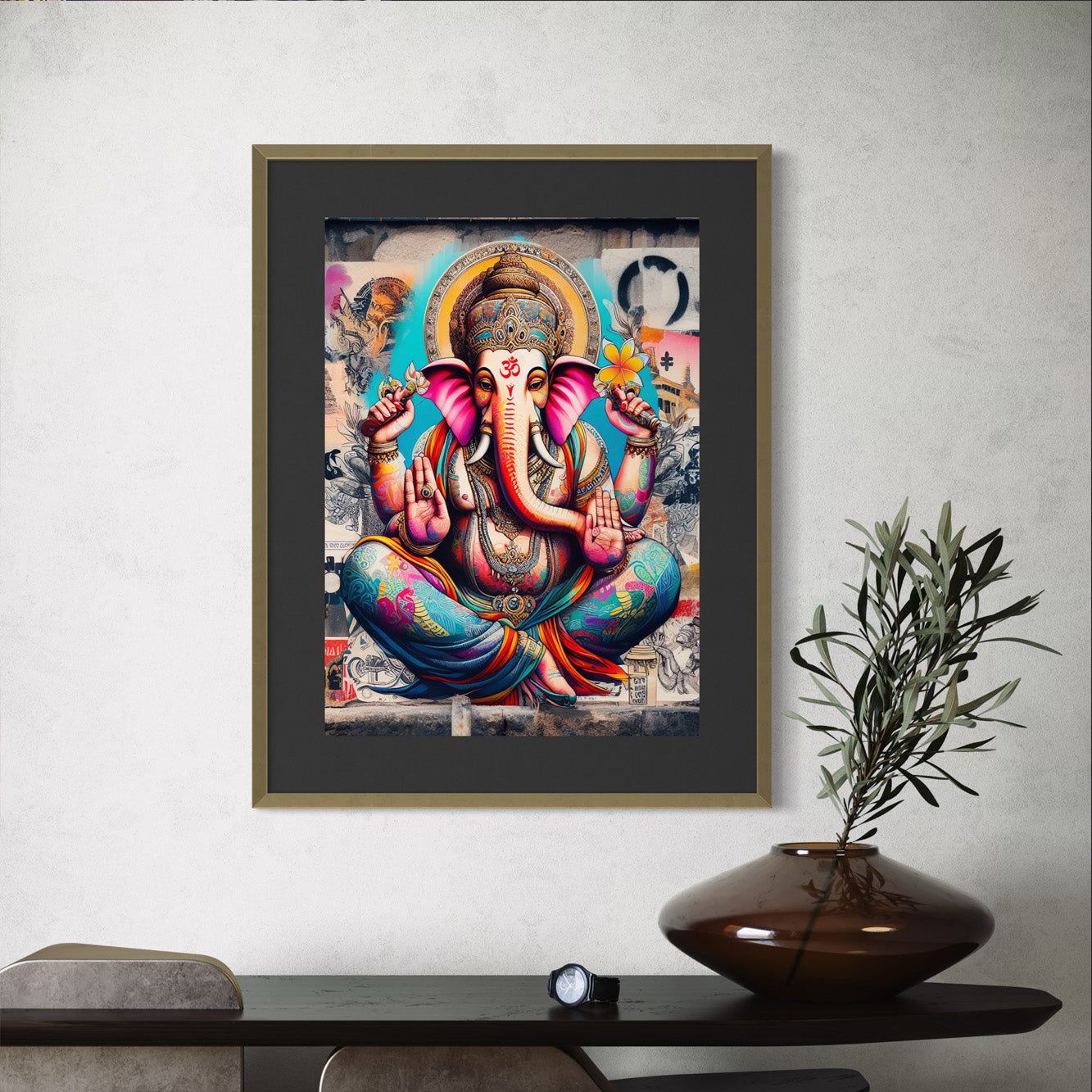 Ganesh street art