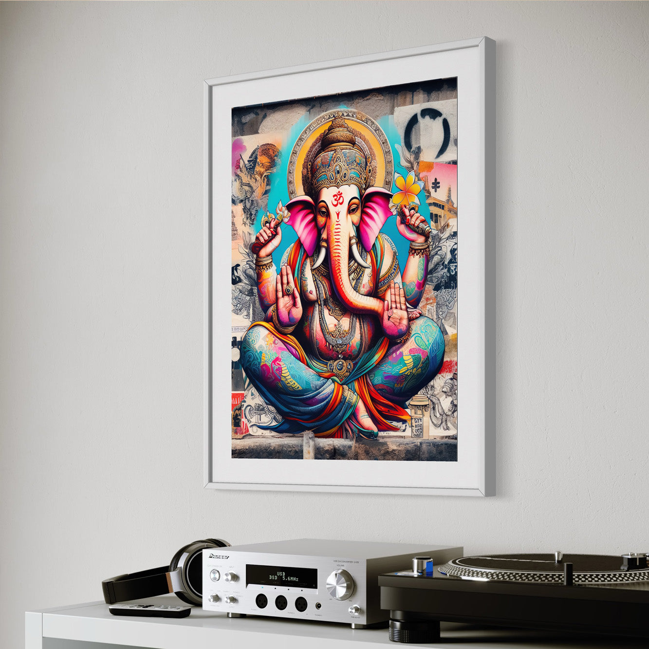 Ganesh street art