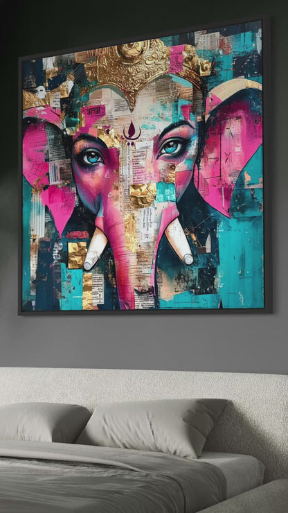 Fragmented Ganesh